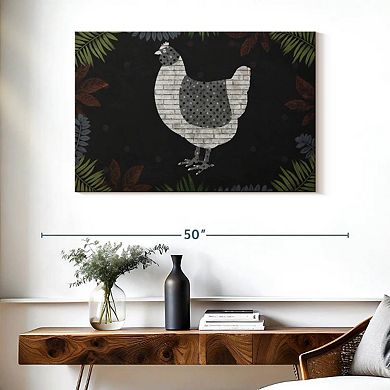 Abstract Chicken Wall Art