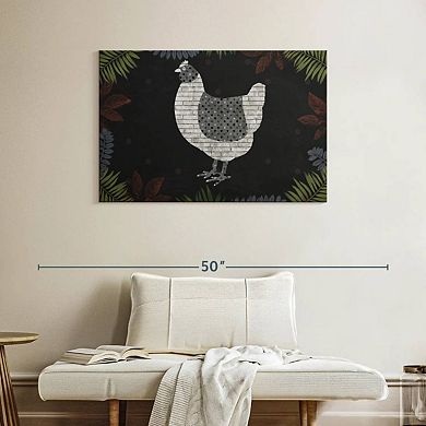 Abstract Chicken Wall Art