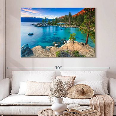 Lake Tahoe Sand Harbor Scene Wall Art