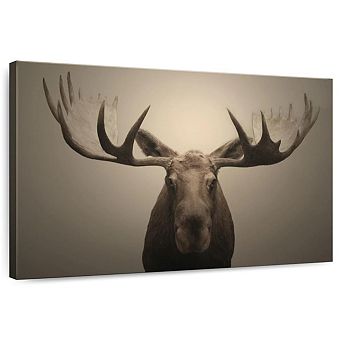 Moose Portrait Wall Art