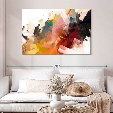 Large Abstract Oil Wall Art