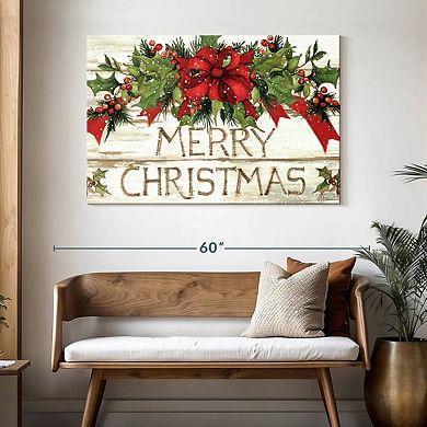 Evergreen Christmas I Wall Art