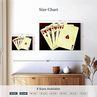 Royal Flush Wall Art