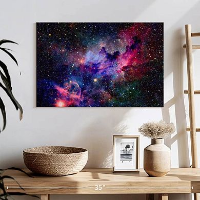 Galaxy Space Nebula Wall Art