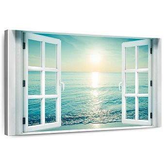 Window To Seascape Wall Art