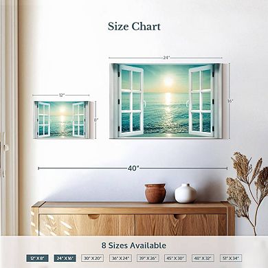 Window To Seascape Wall Art