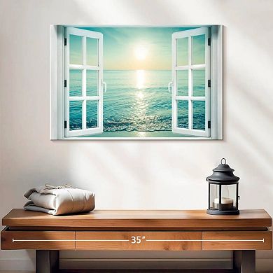 Window To Seascape Wall Art