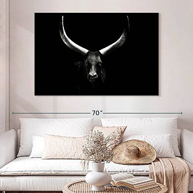Dark Watusi Bull Wall Art