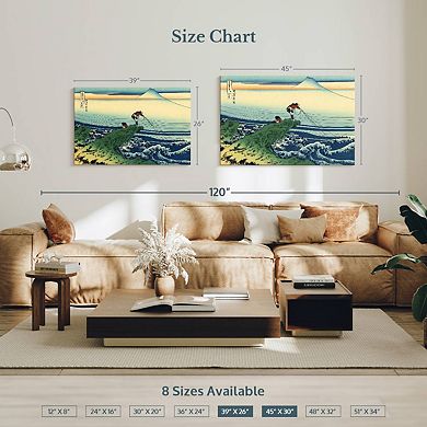 Kajikazawa In Kai Province Wall Art