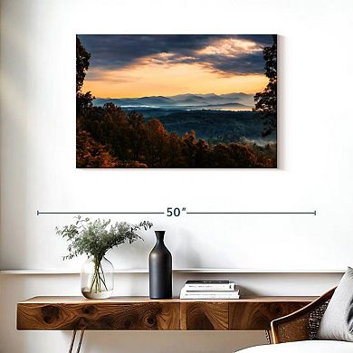 Blue Ridge Mountain Sunrise Wall Art