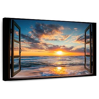 Window To Pacific Beach Wall Art