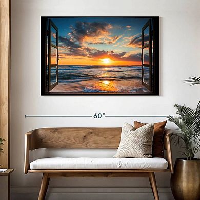 Window To Pacific Beach Wall Art