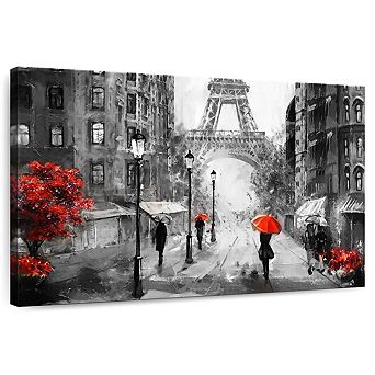 Paris Rainy Day Wall Art
