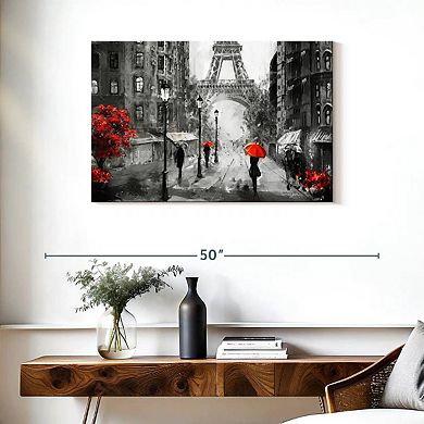 Paris Rainy Day Wall Art