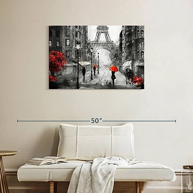 Paris Rainy Day Wall Art