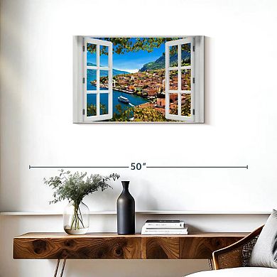 Window To Limone Sul Garda Wall Art