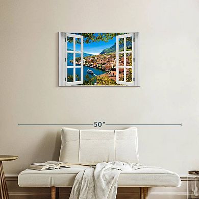Window To Limone Sul Garda Wall Art