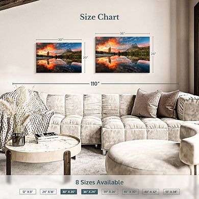 Yosemite Park Sunset Wall Art