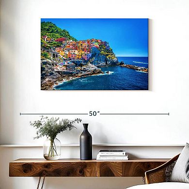 Cinque Terre Seaside Town Wall Art