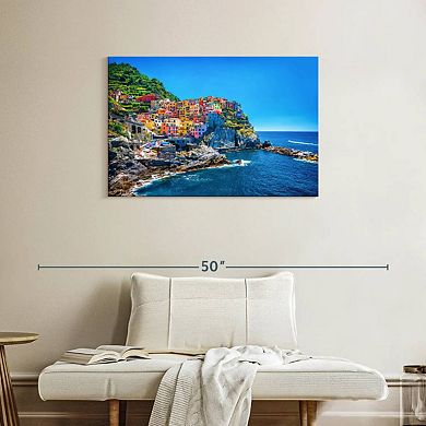 Cinque Terre Seaside Town Wall Art
