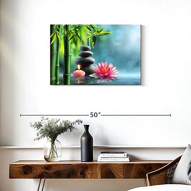 Japanese Bamboo Spa Wall Art