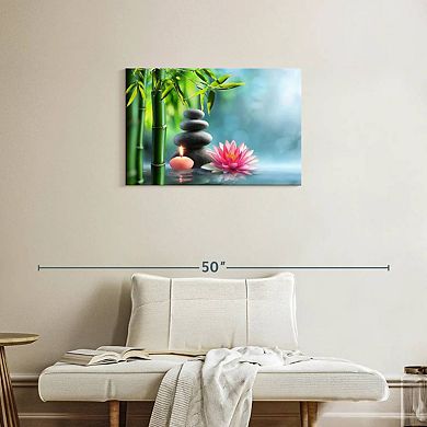 Japanese Bamboo Spa Wall Art