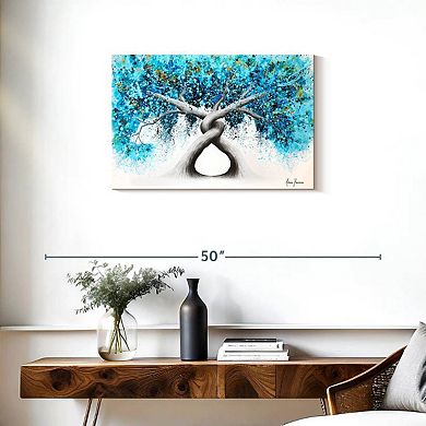 Twisting Reef Trees Wall Art