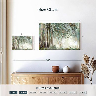 Silver Leaves Wall Art