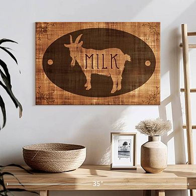 Goat Milk Wall Art
