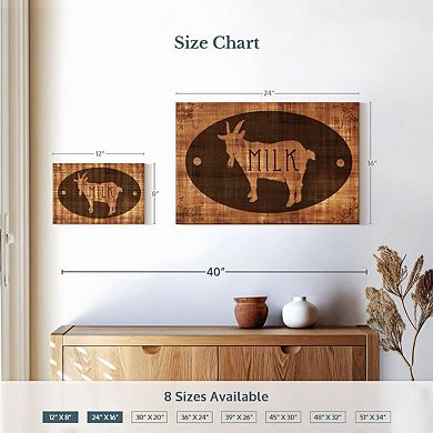 Goat Milk Wall Art