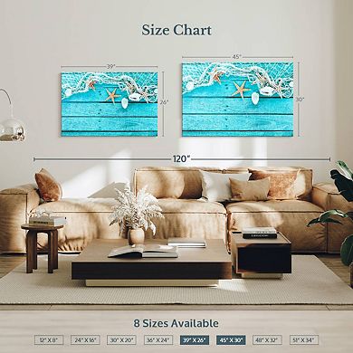Summer Nautical Decor Wall Art