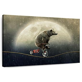 Bear Balancing Act Wall Art