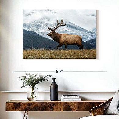 Mountain Bull Elk Wall Art