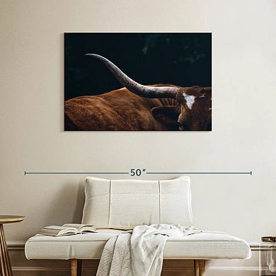 Cow Texas Longhorn Wall Art