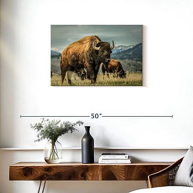 Wyoming Bison Wall Art