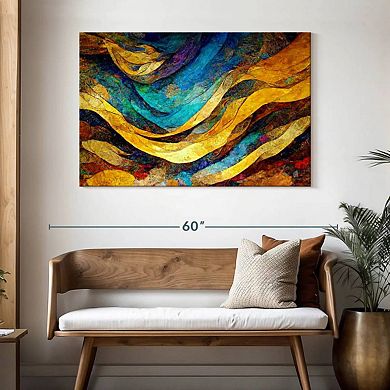 Abstract Desert Dunes Wall Art