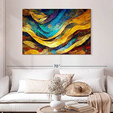 Abstract Desert Dunes Wall Art