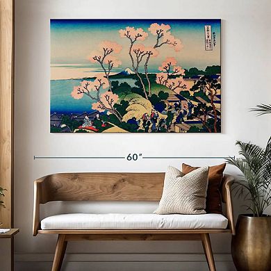 Fuji From Gotenyama On The Tokaido At Shinagawa Wall Art