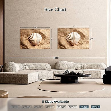 Beach Scallop Shell Wall Art