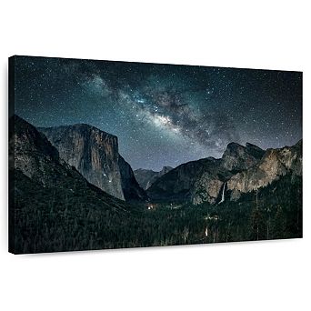 Stargazing At Yosemite Wall Art