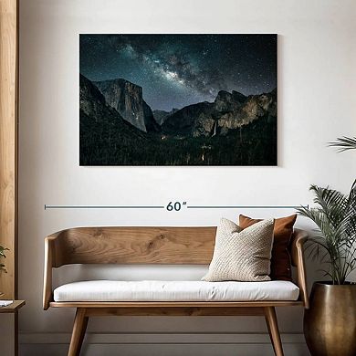 Stargazing At Yosemite Wall Art