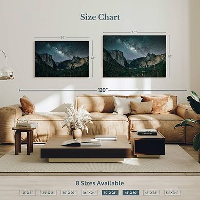 Stargazing At Yosemite Wall Art