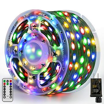 Ollny 1200 LED 393ft Multicolor IP67 Waterproof Christmas Lights