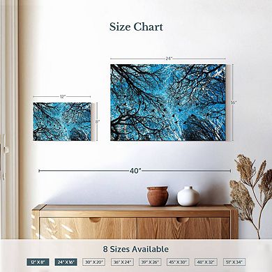 Barren Forest Foliage Wall Art