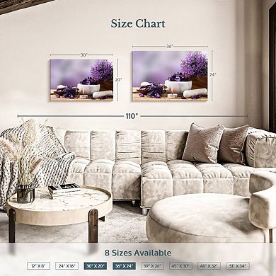 Calming Lavender Wall Art