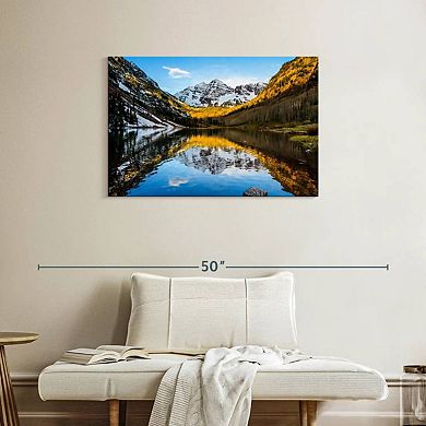 Maroon Bells Mountain Scene Wall Art