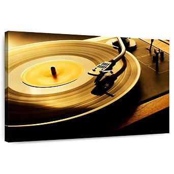 Spinning Vinyl Record Wall Art