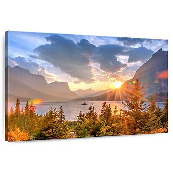 Montana Saint Mary Lake Wall Art