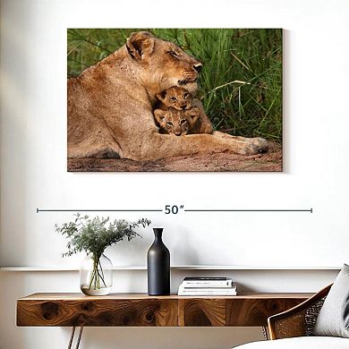Motherly Lioness Wall Art