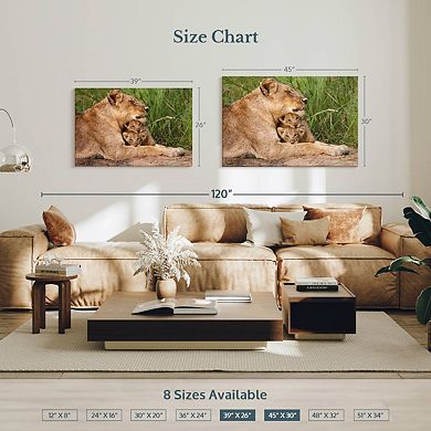 Motherly Lioness Wall Art